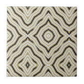 Keramik Tile White Black Gold Fliese (Vorderseite)