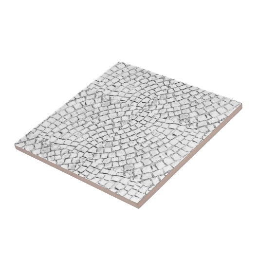 Keramik Tile White Pavers Fliese (Seite)