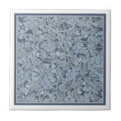 KERAMIK TILE: WILLIAM MORRIS : BLUE JASMINE FLIESE (Vorderseite)