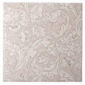 KERAMIK TILE ; WILLIAM MORRIS : FLORAL FLIESE (Vorderseite)