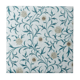 KERAMIK TILE ; WILLIAM MORRIS : FLORALLES PATTER FLIESE