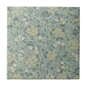 KERAMIK TILE ; WILLIAM MORRIS : JASMINE FLIESE (Vorderseite)