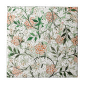 KERAMIK TILE ; WILLIAM MORRIS : JASMINE FLIESE (Vorderseite)