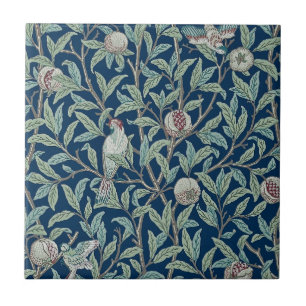 KERAMIK TILE ; WILLIAM MORRIS : POMEGRANATE FLIESE