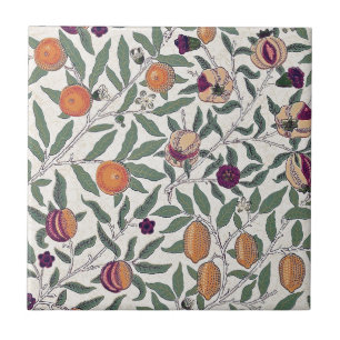 KERAMIK TILE ; WILLIAM MORRIS : POMEGRANATE FLIESE