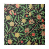 KERAMIK TILE ; WILLIAM MORRIS : POMEGRANATE FLIESE (Vorderseite)