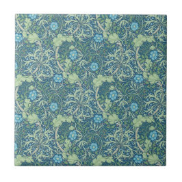 KERAMIK TILE ; WILLIAM MORRIS : SEAWEED FLIESE