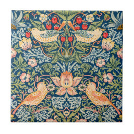KERAMIK TILE : WILLIAM MORRIS :STRAWBERRY THIEVES FLIESE