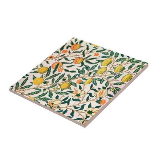 KERAMIK TILE WILLIAM MORRIS YELLOW POMEGRANATE FLIESE (Seite)