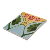 Keramik Tiles - BlumenJugendstil Fliese (Seite)