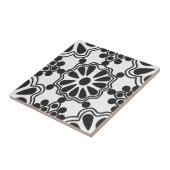 Keramik Tiles - mexikanisches Muster B/W Fliese (Seite)