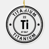 Keramik Titanium Element Keramik Ornament (Hinten)
