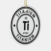 Keramik Titanium Element Ornament (Rechts)