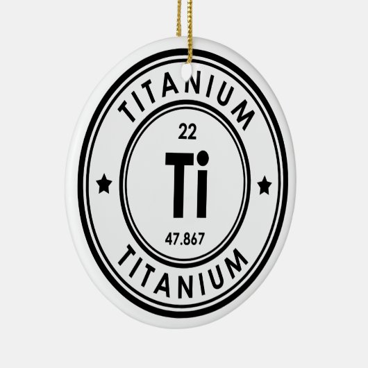 Keramik Titanium Element Ornament (Rechts)