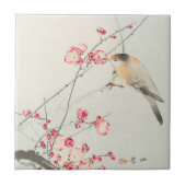 KERAMIK TITEL: OHARA KOSON : SONGBIRD FLIESE (Vorderseite)