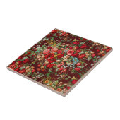 KERAMIK TITEL: VINTAGES FLÜGELCHINTZ FLIESE (Seite)