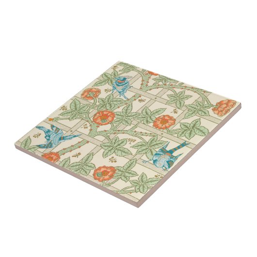 KERAMIK TITEL : WILLIAM MORRIS : TRELLIS FLIESE (Seite)