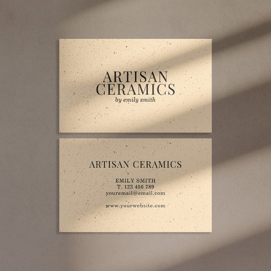 Keramik-Töpferei Visitenkarte