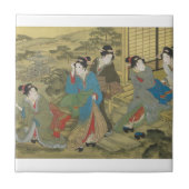 Keramik Traditionelle japanische Fliesen (Vorderseite)