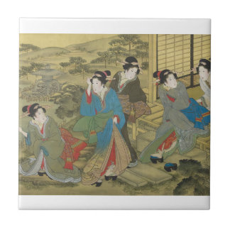 Keramik Traditionelle japanische Fliesen