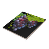 Keramik Trauben Fliese (Seite)