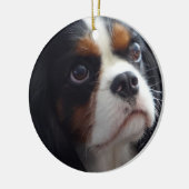 Keramik Tri-Colour Cavalier Keramik Ornament (Links)