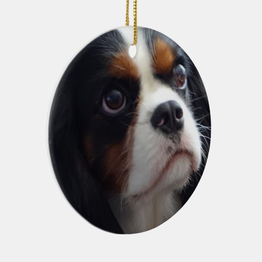 Keramik Tri-Colour Cavalier Ornament (Rechts)