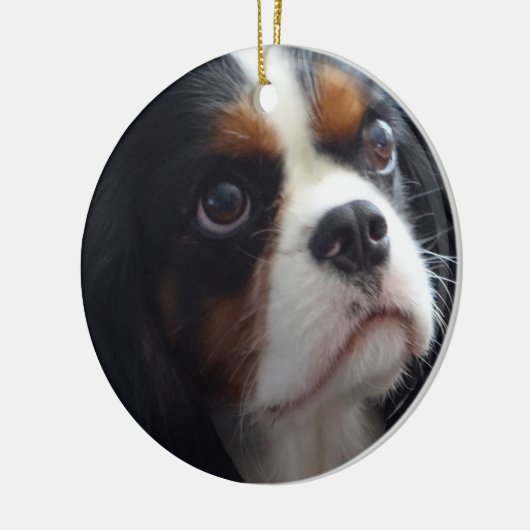 Keramik Tri-Colour Cavalier Ornament (Links)