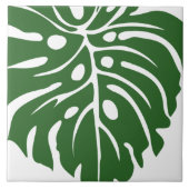 Keramik tropischer Muster Fliese (Vorderseite)