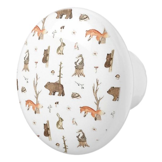 Keramik-Türknauf Wild Life Keramikknauf (Rechts)