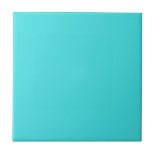 KERAMIK - TURQUOISE FLIESE (Vorderseite)