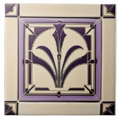 Keramik über Mutte und Creme Fliese (Vorderseite)