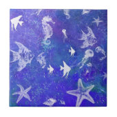 Keramik unter Wasser: Wunderbare Welt Fliese (Vorderseite)