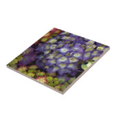 Keramik Untersetzer, Blumengarten Hydrangea Fliese (Seite)