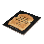 Keramik Untersetzer mit Witzbold (Seite)