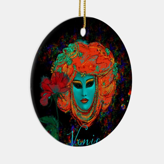 Keramik Venedig Ornament (Rechts)