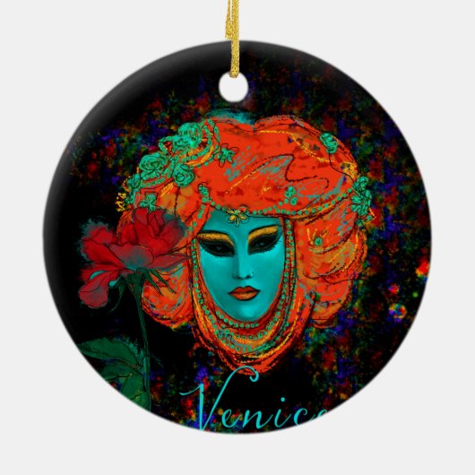 Keramik Venedig Ornament (Hinten)