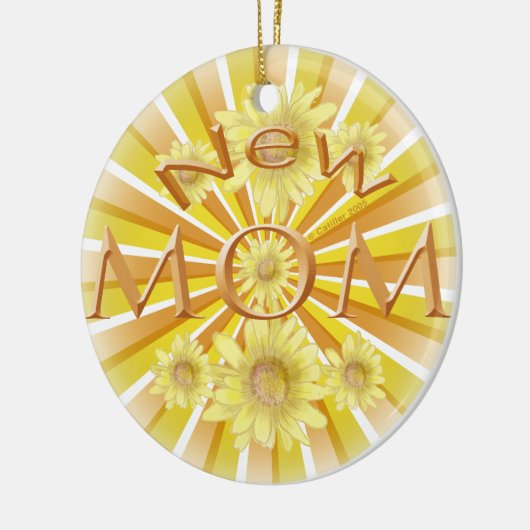 Keramik von Daisy Junge Mutter Ornament (Links)