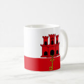 Keramik von Gibraltar Tasse (VorderseiteRechts)