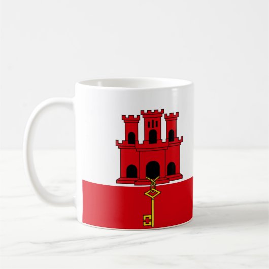 Keramik von Gibraltar Tasse (Links)