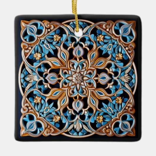 Keramik von Imitaten für benutzerdefinierte Textfl Keramikornament (Vorderseite)