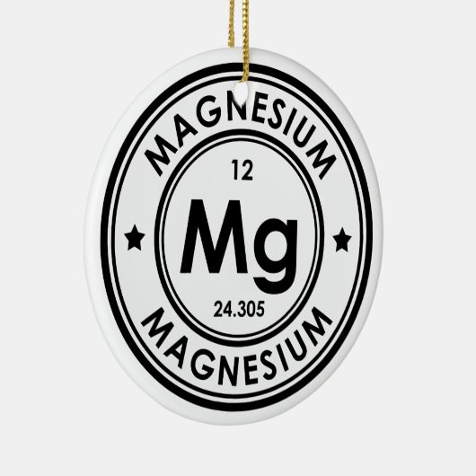 Keramik von Magnesiumelementen Keramik Ornament (Rechts)