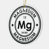 Keramik von Magnesiumelementen Ornament (Links)