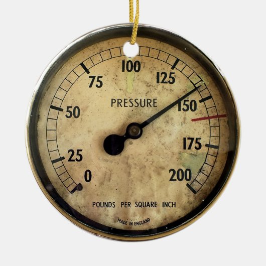 KERAMIK VON STAMMTRAINEN ORNAMENT (Vorne)