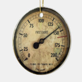 KERAMIK VON STAMMTRAINEN ORNAMENT (Links)