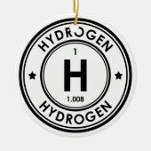 Keramik von Wasserstoffelementen Ornament (Vorne)
