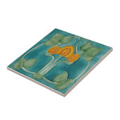 Keramik Wandfliesen - Jugendstil-Tile Fliese (Seite)