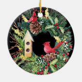 Keramik Watercolor Ornament (Hinten)