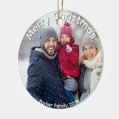 Keramik Weihnachtsschmuck (Links)