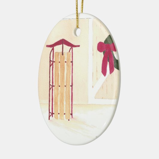 Keramik Weihnachtsschmuck (Links)